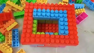 Satisfying DIY / Lego  House  ASMR/Building Blocks/ relaxation #asmr#asmrsounds#buildingblocks