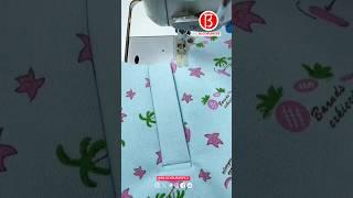Open placket simple to make Sewing Tutorial
