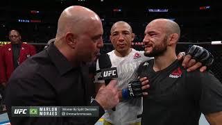 UFC 245: Marlon Moraes Octagon Interview