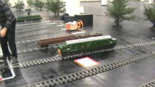 Livesteam Meeting Cologne 2008 Action in the five Gauge Depot Köln-Messe Part 01 of 02