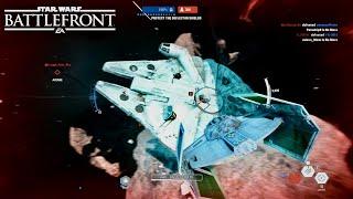 Star Wars Battlefront 2: Starfighter Assault Gameplay | Unknown Regions