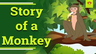 Story of a Monkey | Jain Animated Story | Kids animated Stories | Stories In English