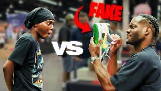 He Tried Selling Fake Sneakers!