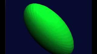 Shaded spheroid