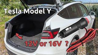 Tesla Model Y power outlets and making sure your accessories are compatible