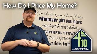 How Do I Price My Home to Sell?