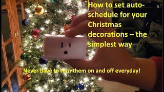The Simplest Way to Automatically Turn Your Christmas Decorations On and Off