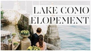 A Lake Como Elopement at Villa Balbianello