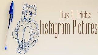 Tips & Tricks; Photographing Sketches for Instagram!