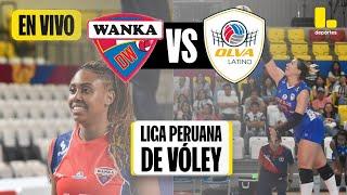 WANKA VS OLVA LATINO: EN VIVO | SIGUE LA LIGA PERUANA DE VÓLEY 2024  - LATINA