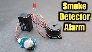 How To Make Smoke Detector Alarm | Science Project| Science Project Working Model