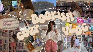 spend the day doing book stuff with me!  barnes & noble trip, book haul, reading journal etc.