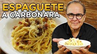 Delicioso Espaguete a Carbonara do Chef Taico