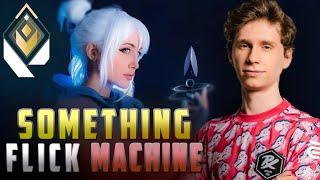 PRX SOMETHING - FLICK MACHINE | VALORANT MONTAGE #HIGHLIGHTS