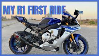 DRAG RACES ON 1ST RIDE OF R1 | YAMAHA | SHAZZY ALI MOTOVLOGS |