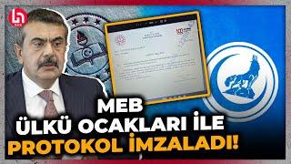 Milli Eğitim Bakanlığı ile Ülkü Ocakları arasında skandal protokol! Okullarda kurs açacaklar!