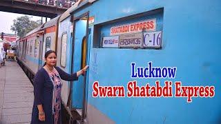 Delhi To Lucknow || Train Journey || 12004 Swarn Shatabdi Express