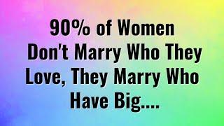 According to psychology, Women Don't Marry Who They Love, But- Psycho Facts about Life - Dream Facts