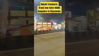 Rajesh Transports Volvo 9600s Bangalore to Vijayawada