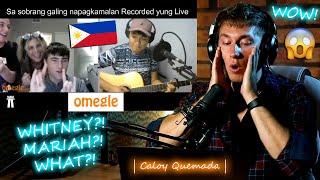 Caloy Quemada Singing on OMEGLE to Strangers Epic Reaction | What?!| Richards Infinity Reacts