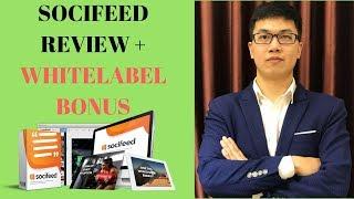 SociFeed Review  Don’t Buy  Without My Whitelabel Bonuses