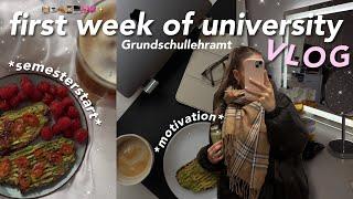 erste Uniwoche im neuen Semester ‍ | lernen, vorlesungen, motivation