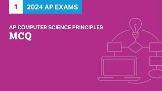 1 | MCQ | Practice Sessions | AP Computer Science Principles