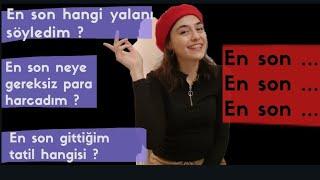 EN SON NELER YAPTIM ?     //  En Son Hangi Yalanı Söyledim? || En Son Okuduğum Kitap ? || En Son ...