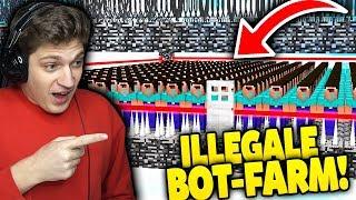 WIR FINDEN ILLEGALE BOT FARM-ARMEE! (Multi Millionen Geschäft) 