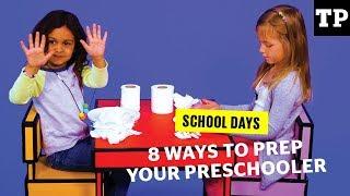 8 ways to prepare your preschooler for their first day of school | School Days