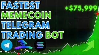 How to Trade Crypto Memecoins Using the FASTEST Telegram Trading Bot