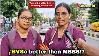 I Asked TN's Top Vet Students | Is Veterinary Easy? Street Interviewer Tamil