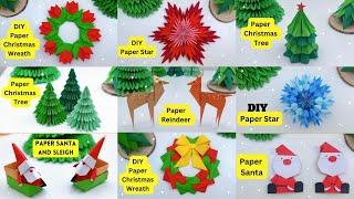 DIY Beautiful Christmas Craft Ideas With Paper / Paper Craft /  DIY Christmas decoration