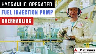 [J-ENG] Hydraulic Operated FUEL PUMP Overhaul | Marine Engineering | Technical Vlog : 113