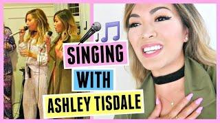 I SANG WITH ASHLEY TISDALE!