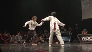 Kickin knock(HA-KUN TSUKKI) vs BLAZIN(JJ ライト) WDC 2019 FINAL   KIDS   #WDC