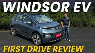 MG Windsor First Drive Review | This Spacious City EV Is A Mixed Bag