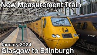 New Measurement Train Driver's Eye View: Glasgow Central to Edinburgh via Carstairs