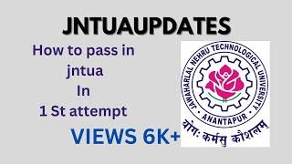 JNTUA//HOW TO PASS SUPPLY EXAMS