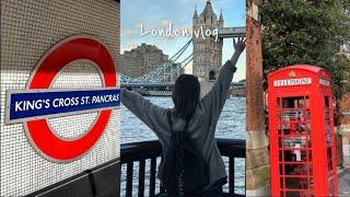 [London vlog] 12박 13일 런던파리  EP1 ㅣ대한항공 기내식, 런던 맛집, Masion Bertaux, Five guys, 템즈강, 타워 브릿지, 삼겹살