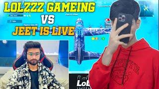 2 Time Hot Drop Fight LoLzZz Gaming vs Jeet is Live Bgmi Streamer Fight Video