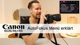 Autofokusmenü - Magenta AF Menü - Canon EOS R5 und R6