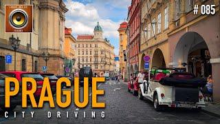 Driving Tour of Prague from East to West with Jazz  Czech Republic 4K HDR