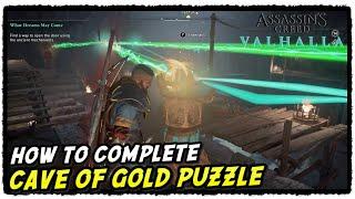 Cave of Gold Puzzle Guide in Assassin's Creed Valhalla Crossover Story (What Dreams May Come)