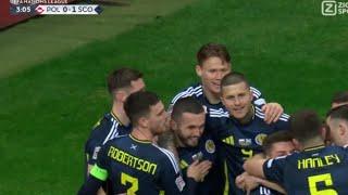 John McGinn Goal, Poland vs Scotland (1-2) Goals and Extended Highlights