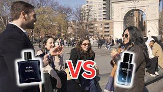 Bleu De Chanel Eau De Parfum Vs Dior Sauvage Eau De Parfum (Fragrance Battle Womens Reactions)