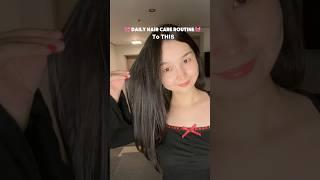 my hair care routine ‍️#haircare #haircaretips #alivelab #korea #sunnyvlog