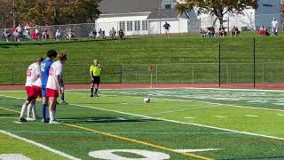 Holmdel takes the lead in the 75th minute on a David Weiner penalty kick