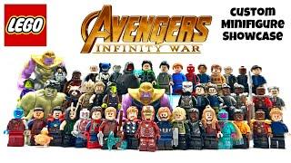 LEGO AVENGERS INFINITY WAR | Custom Minifigure Showcase!