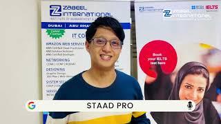 Staadpro-Testimonial from our student